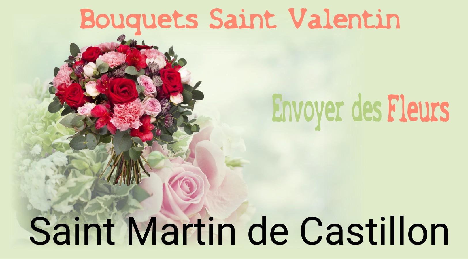 Roses de Saint-Valentin livrées à Saint-Martin-de-Castillon